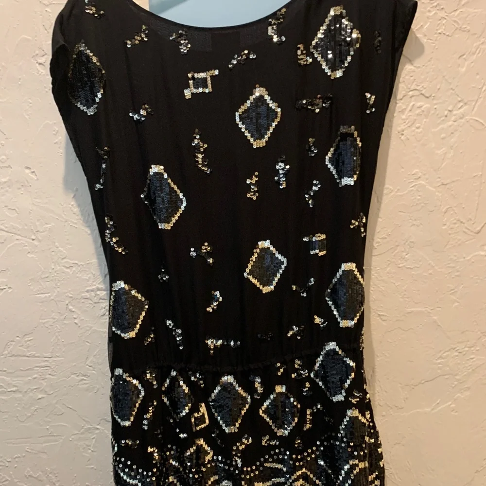 frederika may black silk